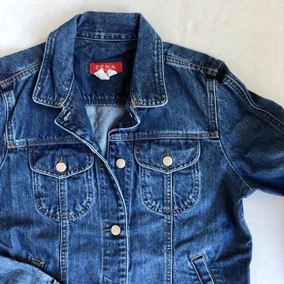 Vintage 90s Zena Jeans Denim Jacket - Picture 3 of 5